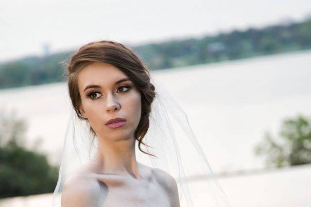 Bridal Updo, Bridal Makeup