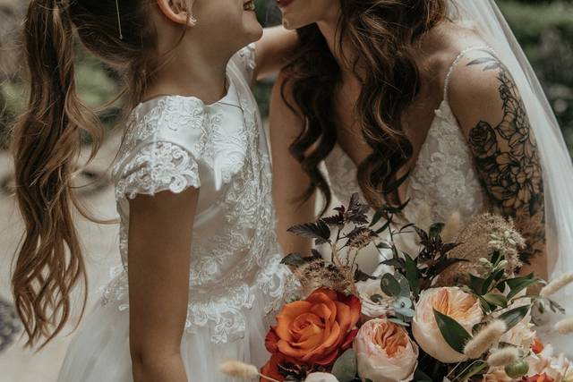Terracotta themed wedding