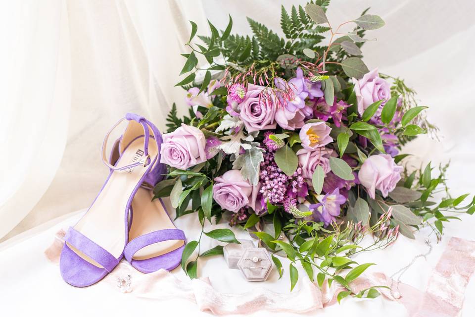 Lavender wedding