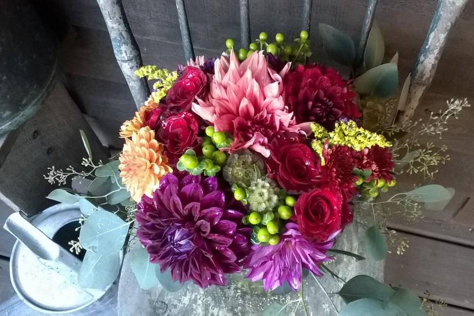 Fall Bridal Bouquet