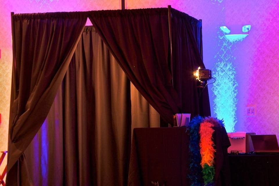 Photobooth area