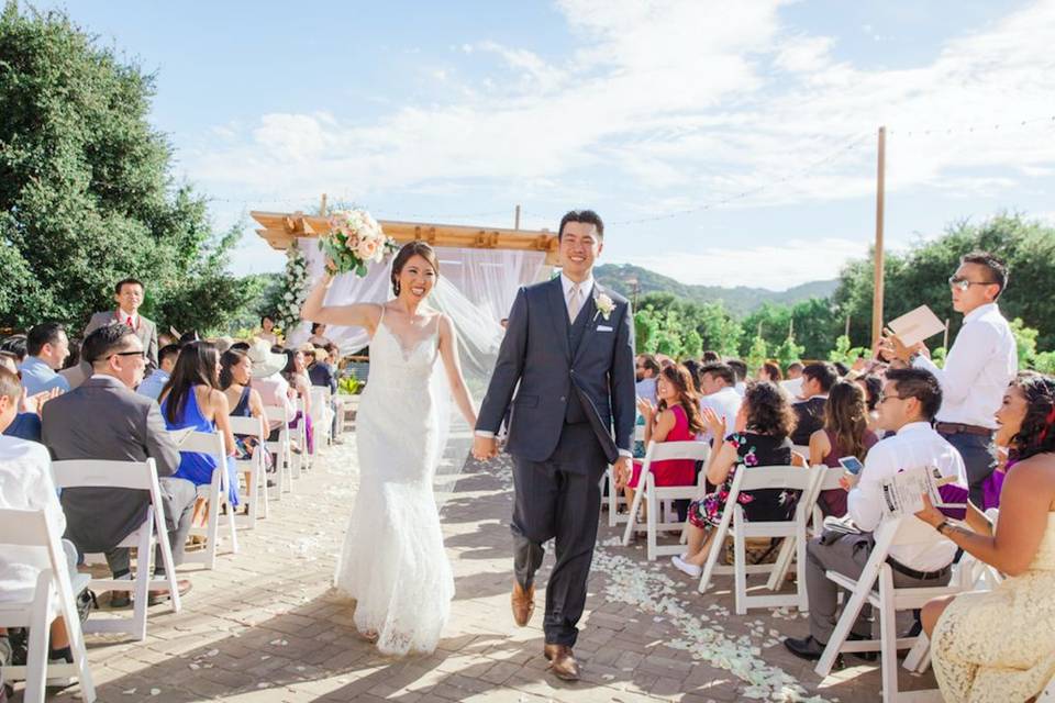 Ceremony patio