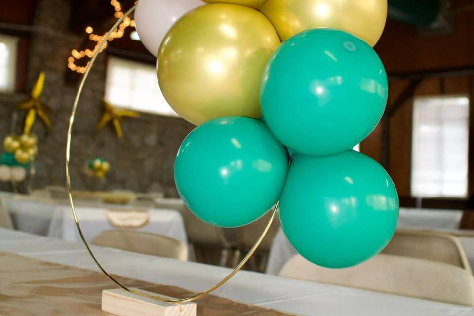 Balloon Center Pieces