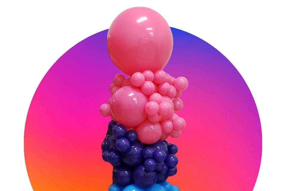 Luxury Balloon Column