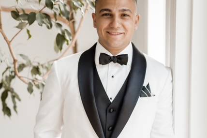 White dinner jacket