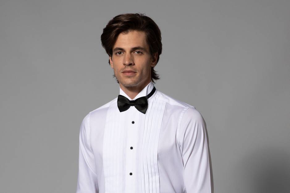 Tuxedo shirts in many styles