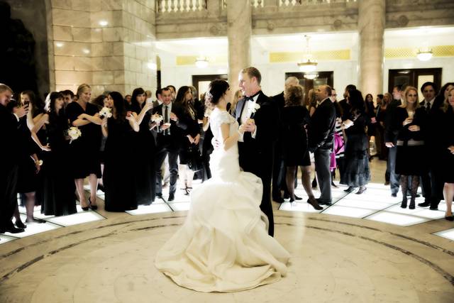Couple dancing