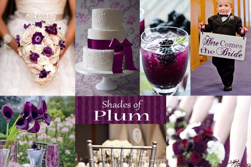 Mood board: plum