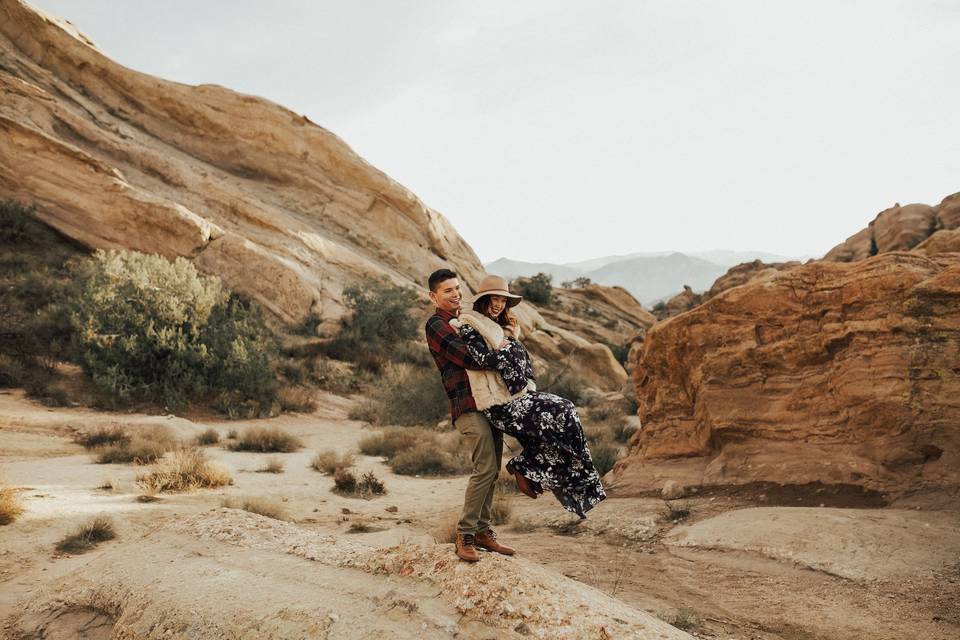 Canyon Engagement Session