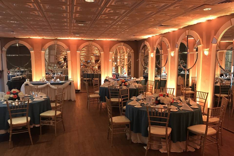 Ambient Wedding Reception Lighting |Deerfield Beach, FL