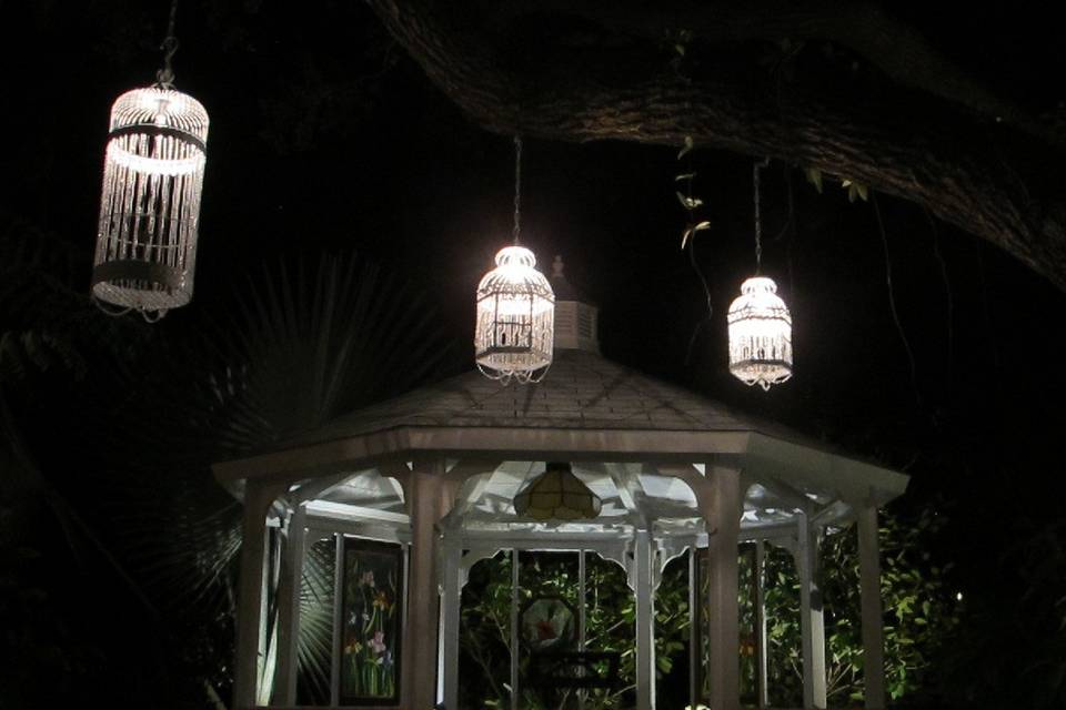 Outdoor Wedding Lighting @ Private Residence