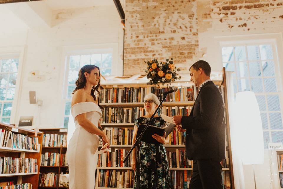 Book Store Wedding