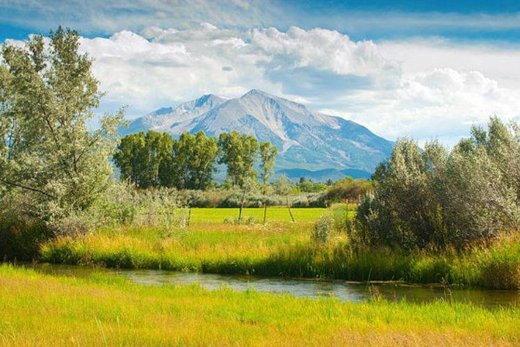 This is where those two words are spoken. In front of all the people you love most with a view of Mt. Sopris as the backdrop.