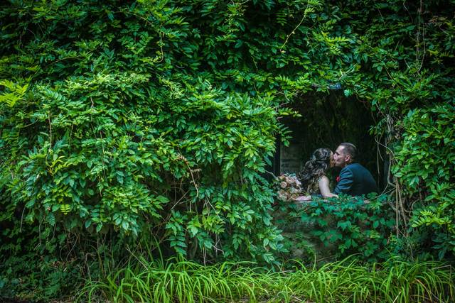 Hidden Love Wedding Couple