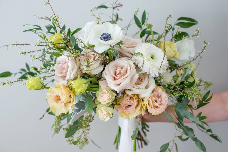 Wild Summer Wedding Bouquet