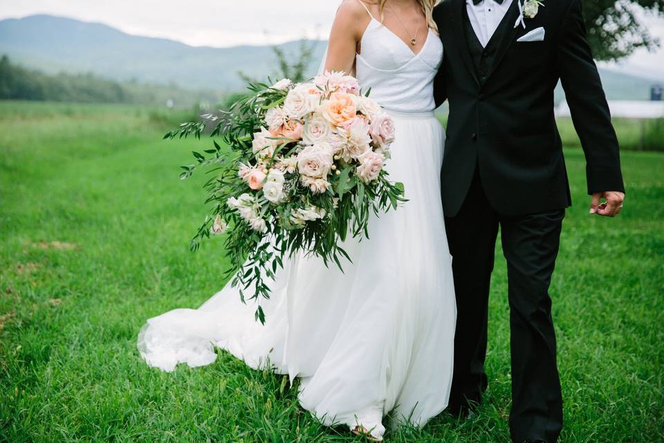 Cascade Wedding Bouquet