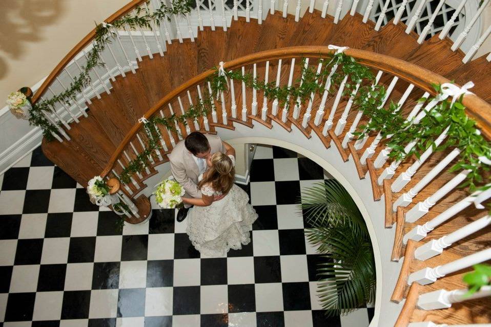 Staircase decorations