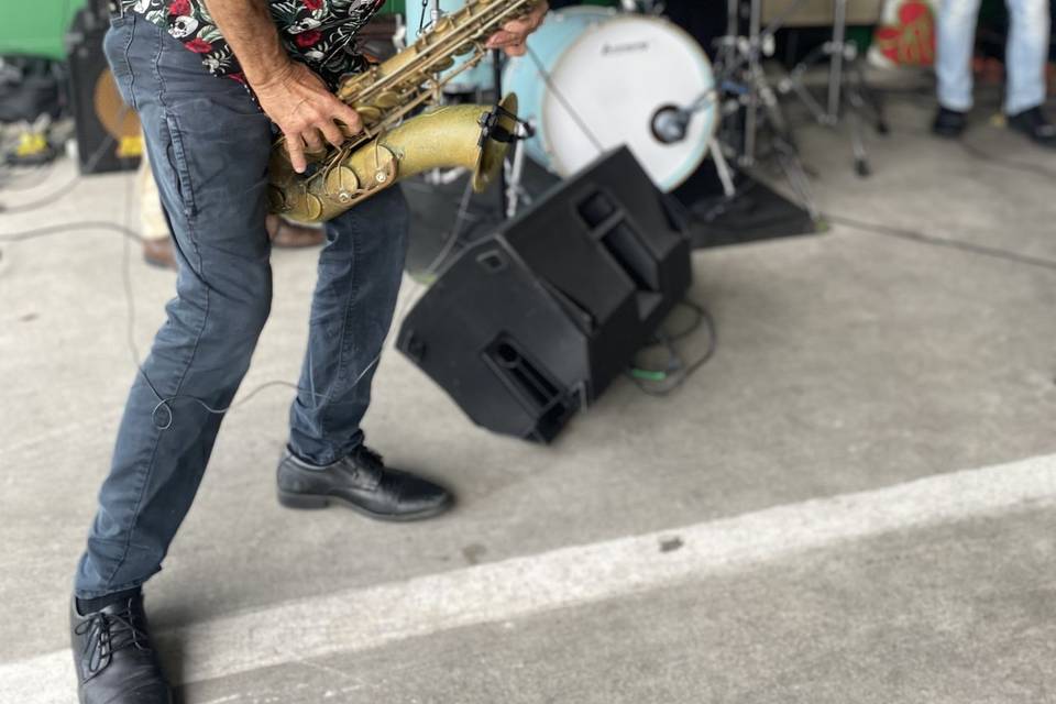 Jimmy on Sax!