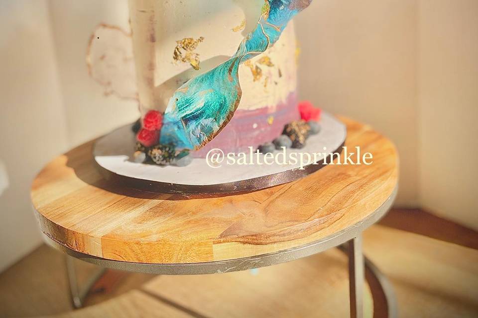 Whimsical Sail Custom Cake