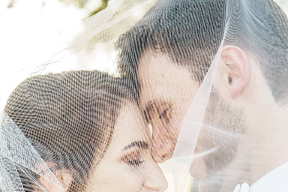 Behind the veil