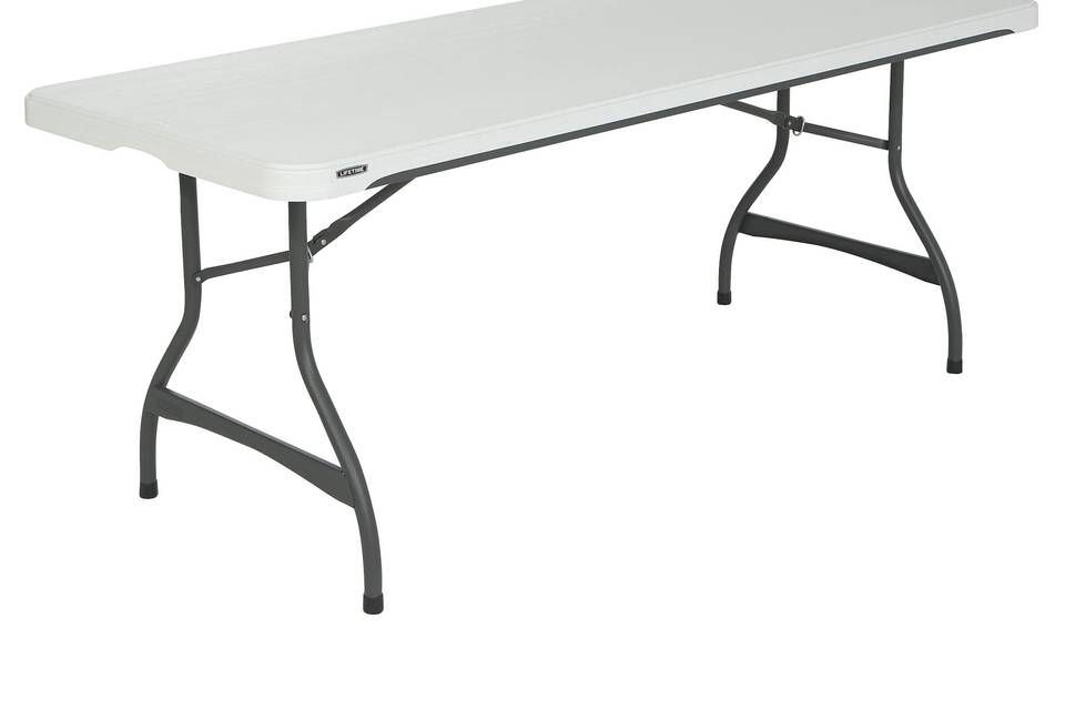 6' Rectangular Table For Rent
