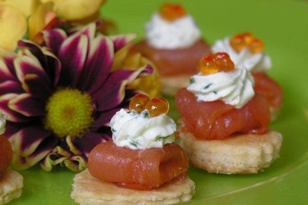 Smoked Salmon Napoleons