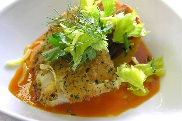 Halibut with a Fennel Broth