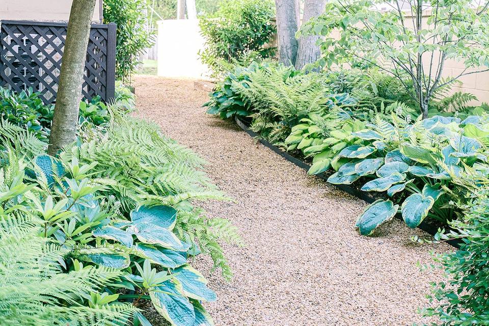 Courtyard Garden walkway