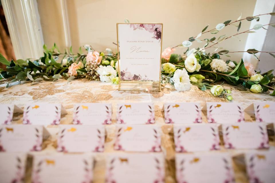 Escort Cards