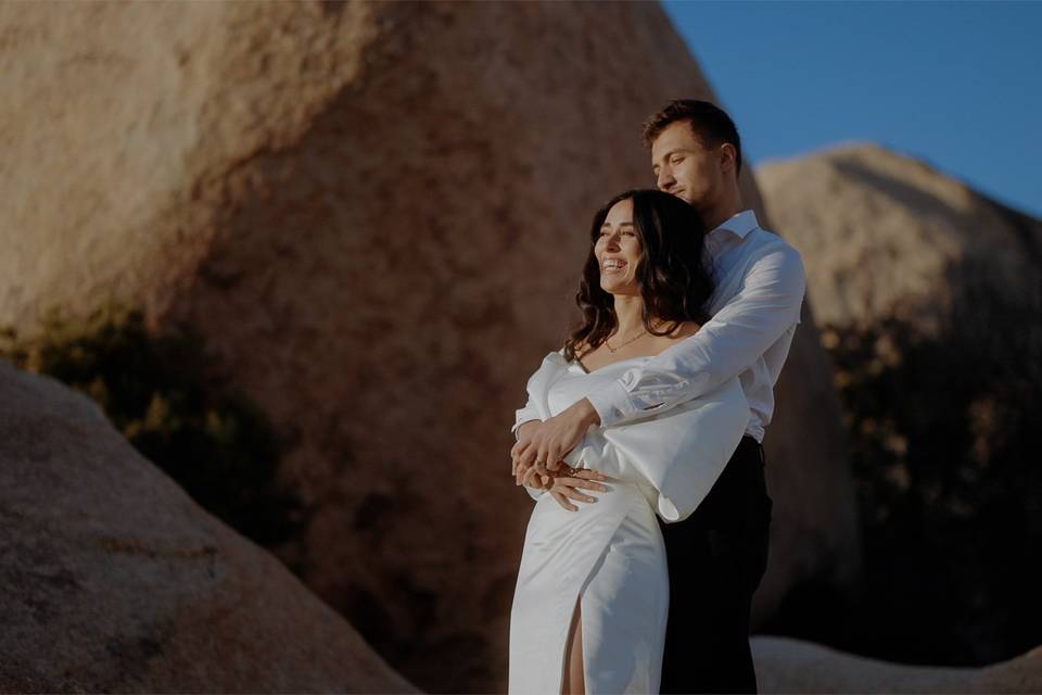 Elopement at Joshua Tree