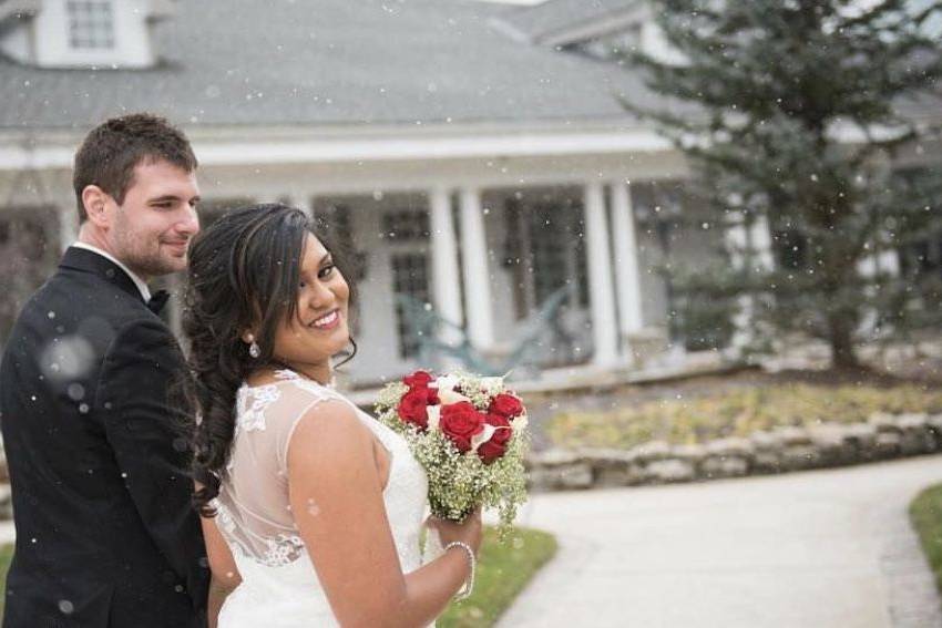 Bride and groom