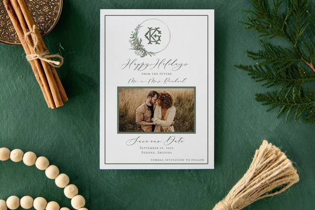 Holiday Card Save the Date
