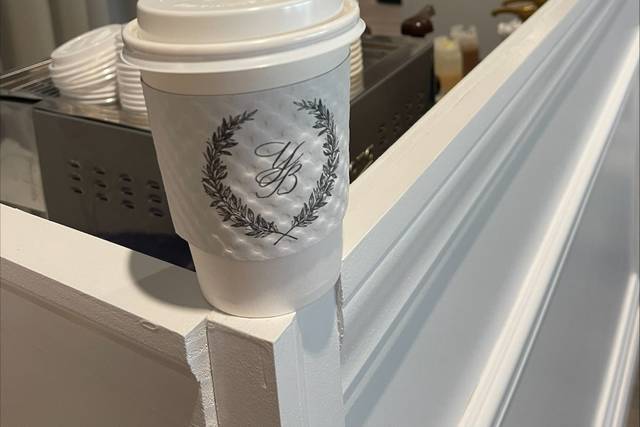 Custom wedding cups