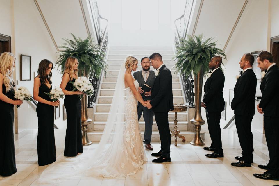 Ceremony in the Foyer