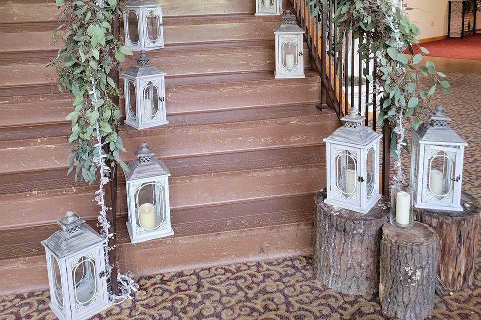 Bride & Groom Entrance Steps