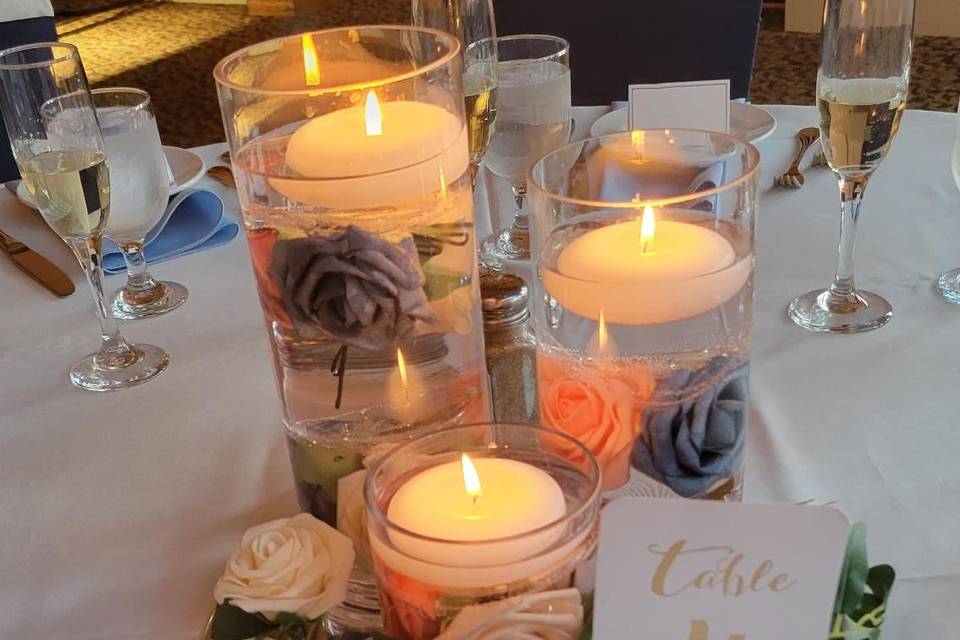 Hurricane vases