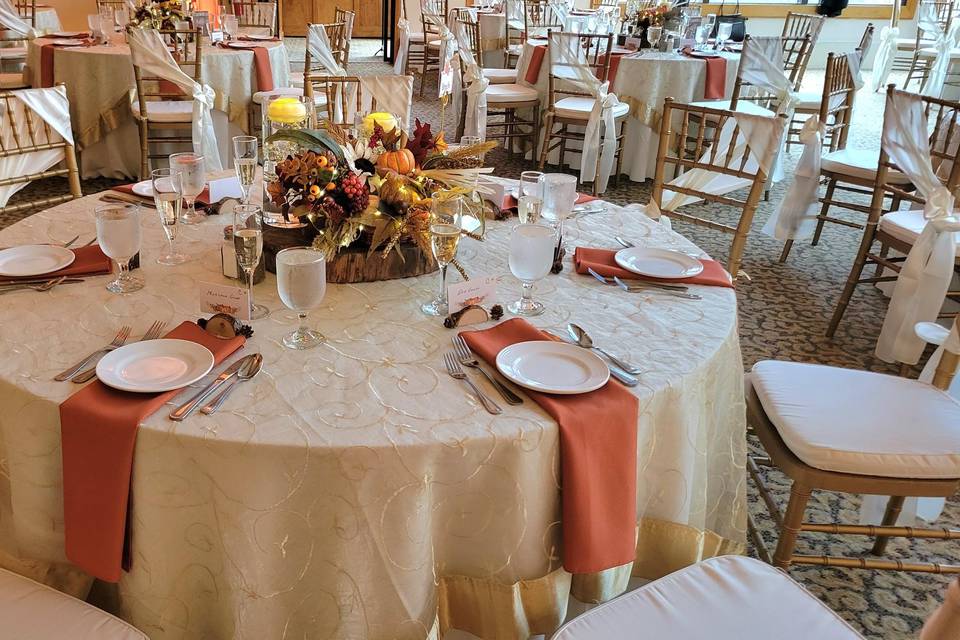 Cornucopia centerpiece