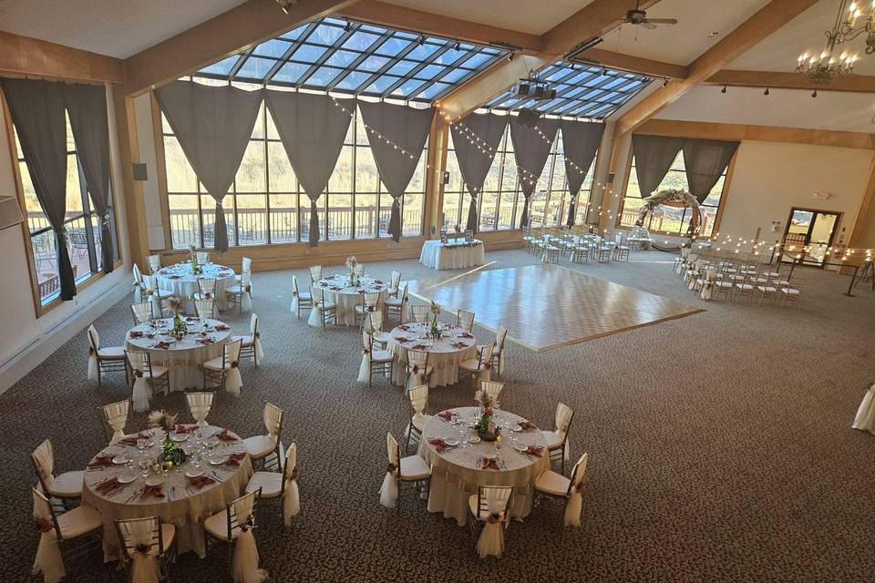 Ceremony/Reception setup
