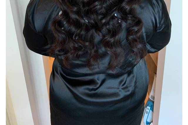 She said I DO to her hair