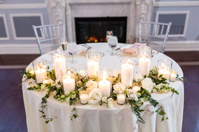 Round Sweet Heart Tablescape