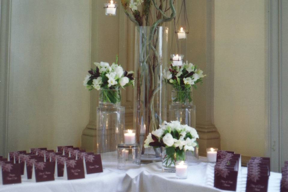 Hot Pink Centerpiece