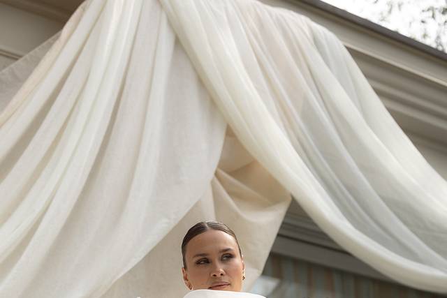 Editorial bridal look