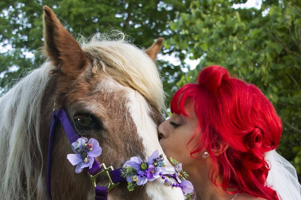 Bride and Her Horse 2020