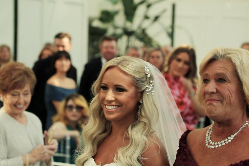 Bride and Mom