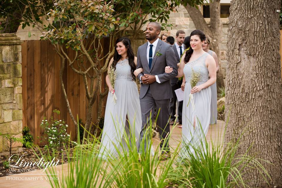 Wedding procession