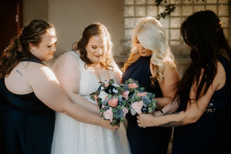 Sentimental bridesmaids