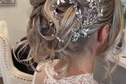 Bridal updo