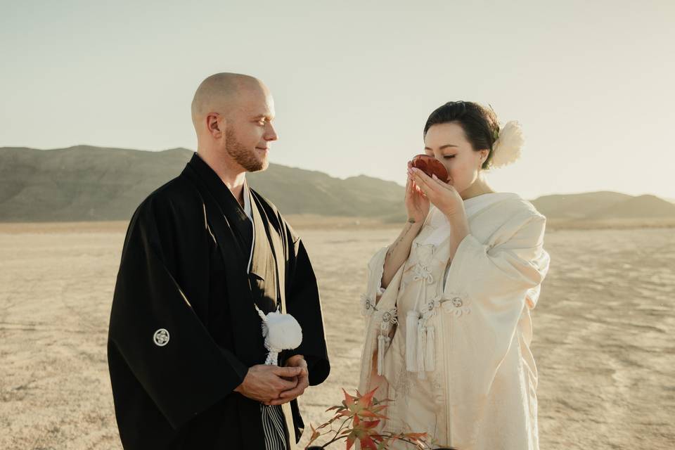 Japanese Sake ceremony