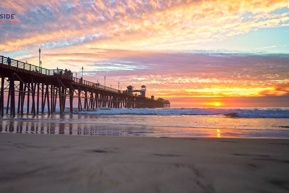 Oceanside Pier at Sunset