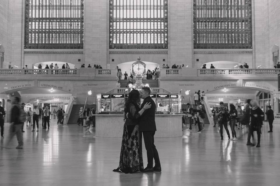 Elopement in grand central new